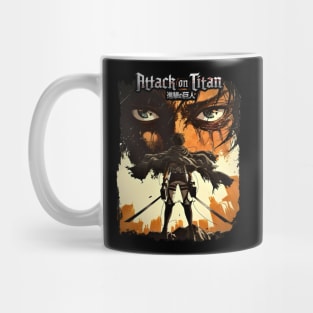 Eren Yeager AOT Anime Design Mug